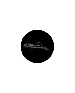 Standard Steel Gobo #77828 - Cirro-Stratus 2 - Size B (86mm)