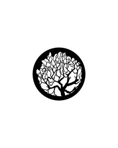 Standard Steel Gobo #79101 - Winter Tree 1 - Size B (86mm)