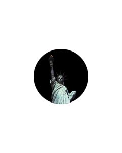 Effects Glass Gobo #86720 - Liberty - Size B (86mm)