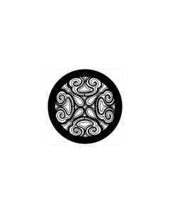 Standard Steel Gobo #78529 - Soft Swirl - Size B (86mm)