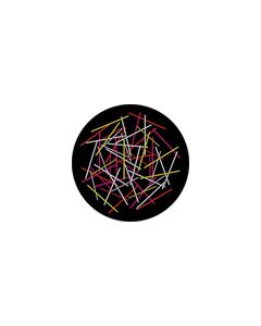 Effects Glass Gobo #86624 - Staves - Size B (86mm)