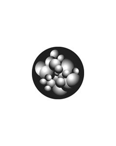 Effects Glass Gobo #81133 - Atomic - Size B (86mm)