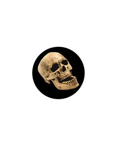 Effects Glass Gobo #86686 - Laughing Skull - Size B (86mm)