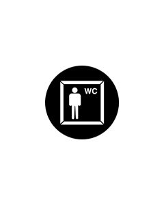 Standard Steel Gobo #77674 - Mens WC - Size B (86mm)