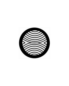 Standard Steel Gobo #74065 - Organic 15 - Size B (86mm)