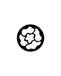 Standard Steel Gobo #77723 - Hisbiscus - Size B (86mm)
