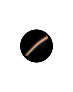 Effects Glass Gobo #86715 - Real Rainbow - Size B (86mm)
