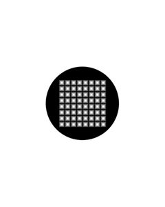 Effects Glass Gobo #81137 - Pyramid Highlights - Size B (86mm)