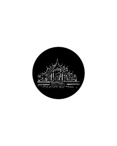 Standard Steel Gobo #78150 - Peking - Size B (86mm)