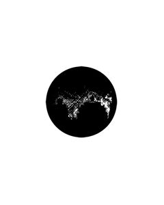 Standard Steel Gobo #77817 - Meshed Water Towers 1 - Size B (86mm)
