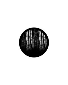 Effects Glass Gobo #81175 - Blair Woods - Size B (86mm)