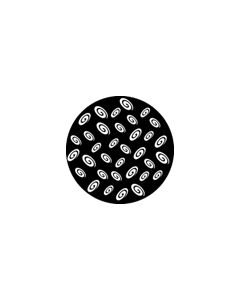 Effects Glass Gobo #81109 - Swirl Breakup - Size B (86mm)