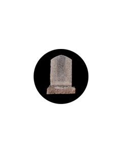Effects Glass Gobo #86688 - Headstone - Size B (86mm)