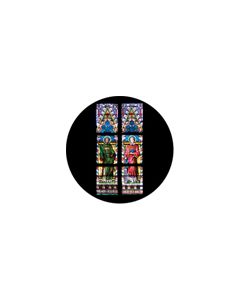 Effects Glass Gobo #86672 - Liturgical Stained Glass - Size B (86mm)