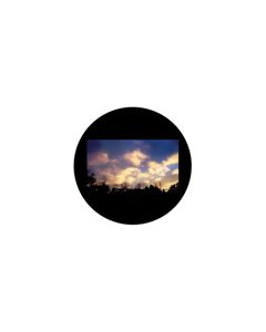 Effects Glass Gobo #86683 - Silhouette Sky - Size B (86mm)