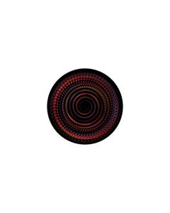Effects Glass Gobo #86638 - Spiral BBs - Size B (86mm)