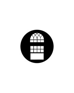 Standard Steel Gobo #78491 - Window Arches - Size B (86mm)