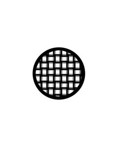 Effects Glass Gobo #81139 - Woven Stainless - Size B (86mm)
