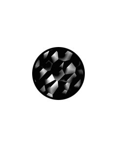 Effects Glass Gobo #81123 - Cracked - Size B (86mm)