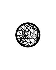 Standard Steel Gobo #77228 - Trusswork 2 - Size A 100mm)