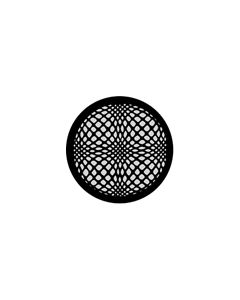 Standard Steel Gobo #77395 - Geometrics 5 - Size A 100mm)