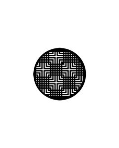 Standard Steel Gobo #77526 - Allegro - Size A 100mm)