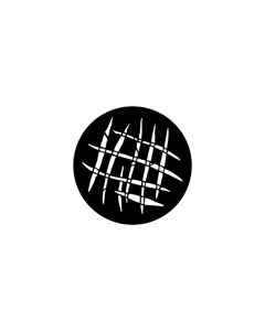 Standard Steel Gobo #77753 - Lashes - Size A 100mm)