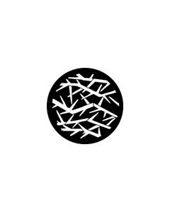 Standard Steel Gobo #78251 - Thorns - Size A 100mm)