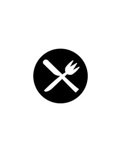 Standard Steel Gobo #77695 - Restaurant - Size A 100mm)