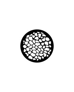 Standard Steel Gobo #76610 - Crazy Paving - Size A 100mm)