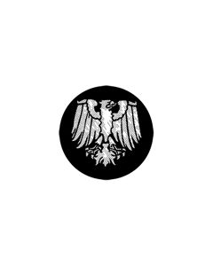 Standard Steel Gobo #77516 - Meshed Eagle - Size A 100mm)