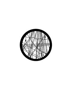 Standard Steel Gobo #77259 - Courageous - Size A 100mm)