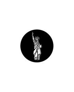 Standard Steel Gobo #77307 - Statue of Liberty - Size A 100mm)