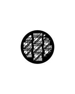Standard Steel Gobo #77741 - Fire Escapes - Size A 100mm)