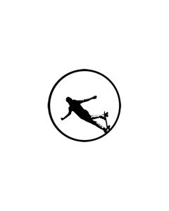 Standard Steel Gobo #78510 - Skateboarder - Size A 100mm)