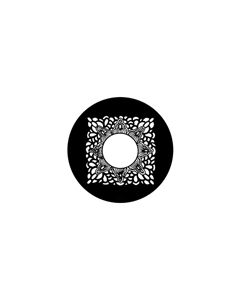 Standard Steel Gobo #78527 - Lattice Frame - Size A 100mm)
