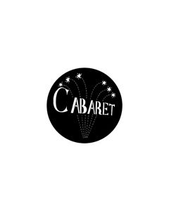 Standard Steel Gobo #79144 - Cabaret 2 - Size A 100mm)