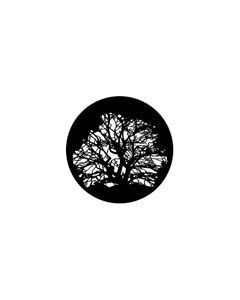 Standard Steel Gobo #77320 - Tree 3 - Size A 100mm)