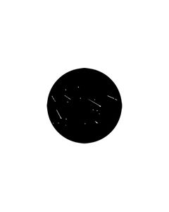 Standard Steel Gobo #77850 - Shooting Stars - Size A 100mm)