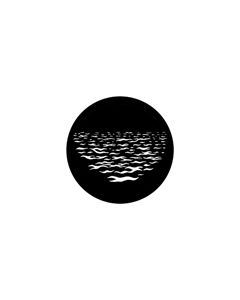 Standard Steel Gobo #79174 - Horizon 2 - Size A 100mm)