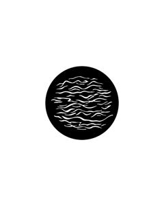 Standard Steel Gobo #79665 - Reflected Water 4 - Size A 100mm)