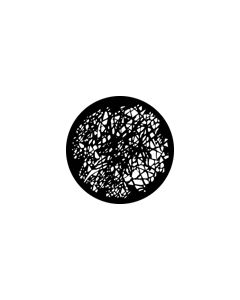 Standard Steel Gobo #76594 - Tangled Breakup - Size A 100mm)