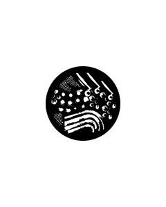 Standard Steel Gobo #76598 - Imprint - Size A 100mm)