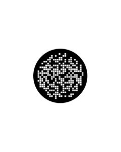 Standard Steel Gobo #77411 - Crossword - Size A 100mm)
