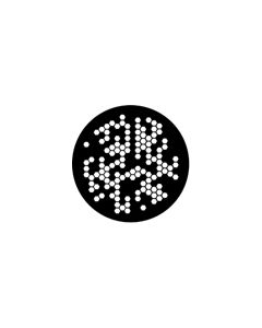 Standard Steel Gobo #77413 - Honeycomb - Size A 100mm)