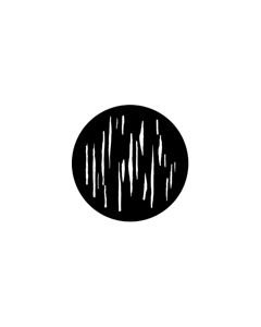 Standard Steel Gobo #77504 - Linear 6 - Size A 100mm)