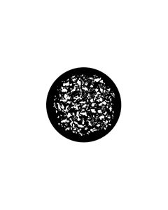 Standard Steel Gobo #77570 - Sponged - Size A 100mm)