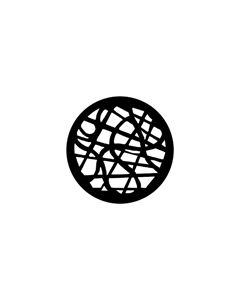 Standard Steel Gobo #77747 - Tangle - Size A 100mm)