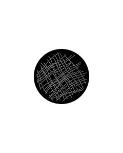 Standard Steel Gobo #78451 - Strand Grid - Size A 100mm)