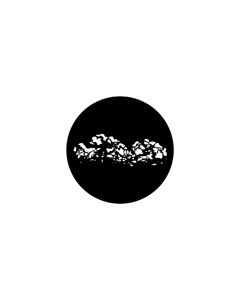 Standard Steel Gobo #77711 - Cloud 1 - Size A 100mm)